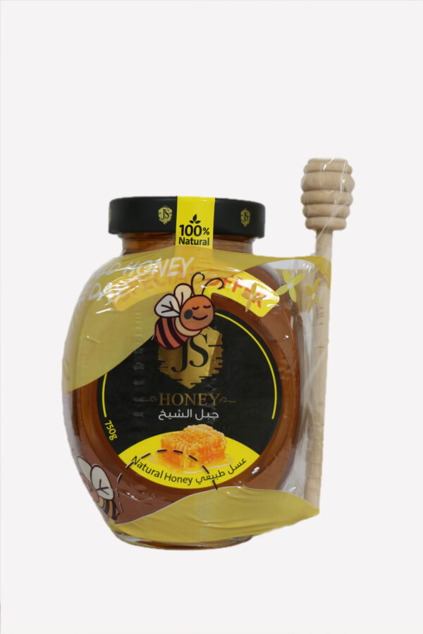 JS NATURAL HONEY 750G + FREE HONEY DIPPER